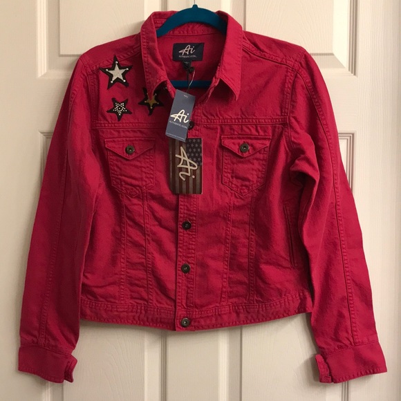 Pink Denim Jacket - Picture 7 of 8